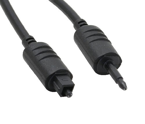 Naar omschrijving van 89916A - InLine Optische audiokabel,  3.5mm stekker naar Toslink stekker, 10m