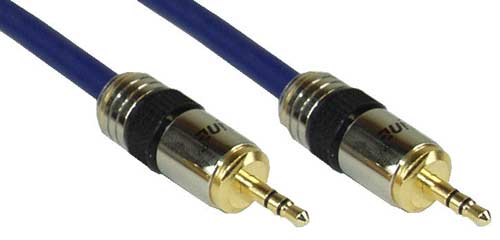 Naar omschrijving van 99953P - InLine Premium audiokabel,  3.5mm stereo M/M, 3m