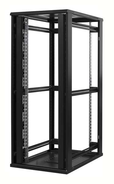 Naar omschrijving van AST19-8042PD - 42U, 19Inch stalen geperforeerde dubbele deuren, Maat(BxD): 800x1000