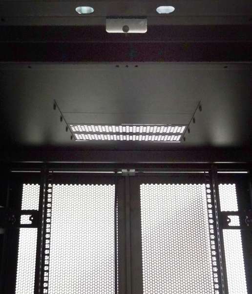 Naar omschrijving van AST19-8042PD - 42U, 19Inch stalen geperforeerde dubbele deuren, Maat(BxD): 800x1000