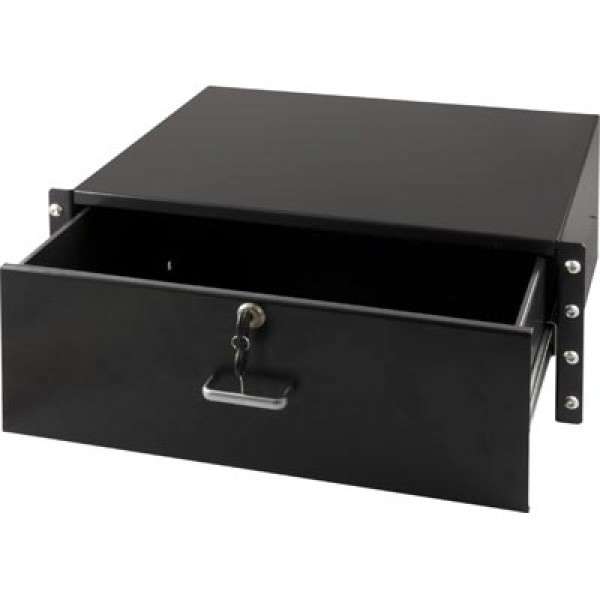 Naar omschrijving van AST19-DR04 - 4HE, afsluitbare lade voor 19 inch server- en patchkasten