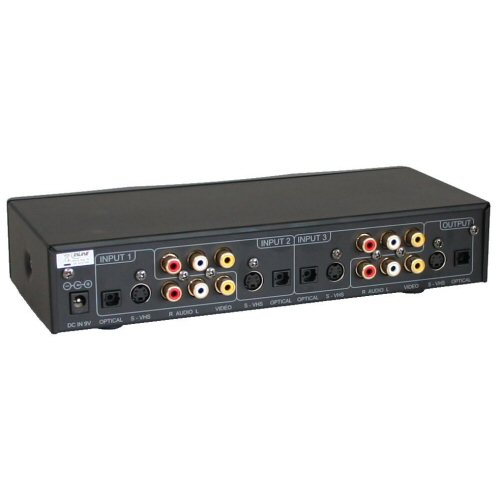 Naar omschrijving van 19999C - InLine Audio Video Toslink schakelaar,  3-IN / 1-OUT, met IR afstandsbediening