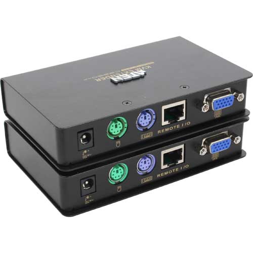 Naar omschrijving van 60661C - Terminal extender ATEN CE250A, 1PC-> 2 work places, up to 150m