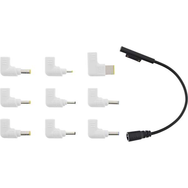 Naar omschrijving van 31510W - Quick Charge 3.0 USB notebook power supply, 4x USB A + USB Type-C, 80W, white