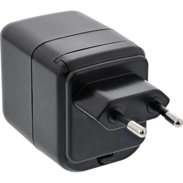 Naar omschrijving van 31512S - InLine USB power supply, 4-port charger, USB-C PD+QC4 / QC3, 45W, black