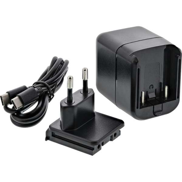 Naar omschrijving van 31512S - InLine USB power supply, 4-port charger, USB-C PD+QC4 / QC3, 45W, black