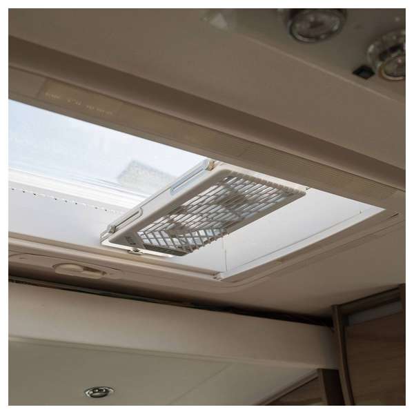 Naar omschrijving van 33742H - Titan TTC-SC21/V3.0+ Motorhome Roof Window Double Fan 2x140mm, remote control