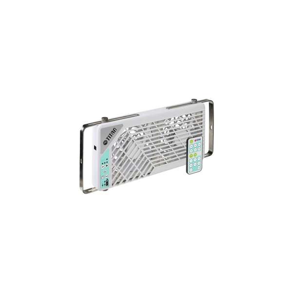 Naar omschrijving van 33742H - Titan TTC-SC21/V3.0+ Motorhome Roof Window Double Fan 2x140mm, remote control