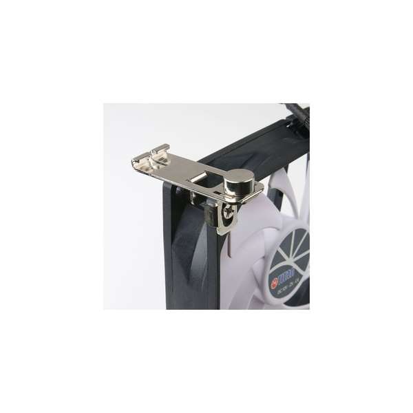 Naar omschrijving van 33742L - Titan TTC-SC22(C)+ Dual Fridge Fan 140x25mm IP55 for Campers, with Rectifier
