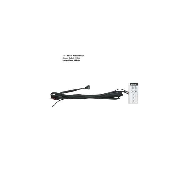 Naar omschrijving van 33742L - Titan TTC-SC22(C)+ Dual Fridge Fan 140x25mm IP55 for Campers, with Rectifier