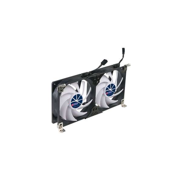Naar omschrijving van 33742L - Titan TTC-SC22(C)+ Dual Fridge Fan 140x25mm IP55 for Campers, with Rectifier