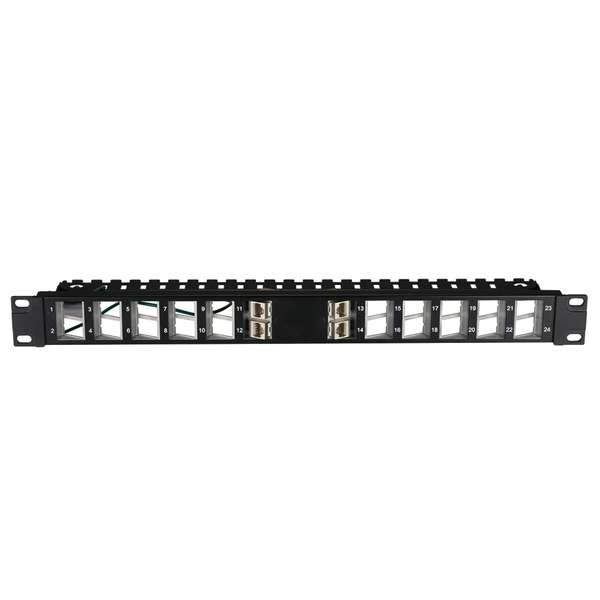 Naar omschrijving van 37580SATS-1 - Modulair Distributie patchpaneel Schuine ingang