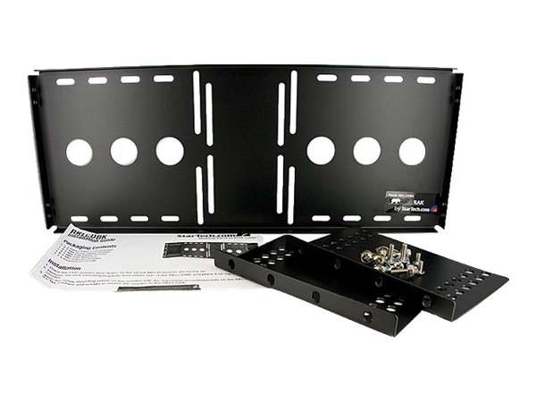 Naar omschrijving van RKLCDBK - StarTech.com Universele VESA LCD Monitor Montagebeugel voor 19 inch Rack
