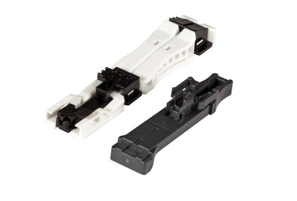 Naar omschrijving van 53197-1 - Field Installable LC Connector with Fiber holder, OM3, 12 stuks