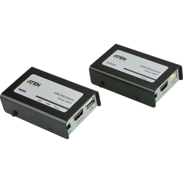 Naar omschrijving van 60663Y - CAT5 HDMI + USB Video Extender, ATEN VE600A, Up To 60 meter