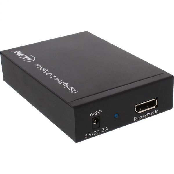 Naar omschrijving van 65008 - InLine DisplayPort 2 Port Splitter to connect two DisplayPort devices