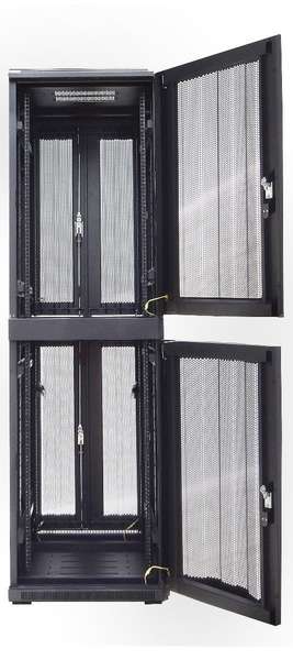 Naar omschrijving van AST19-6642PC - 19' Serverkast, 42U geperforeerde deuren, 2 Compartimenten, BxDxH 600x600x2000mm