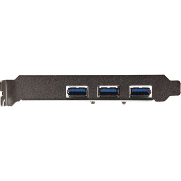 Naar omschrijving van 76662A - InLine 3+1 Port USB 3.0 Host Controller PCIe with SATA Power and LP Bracket