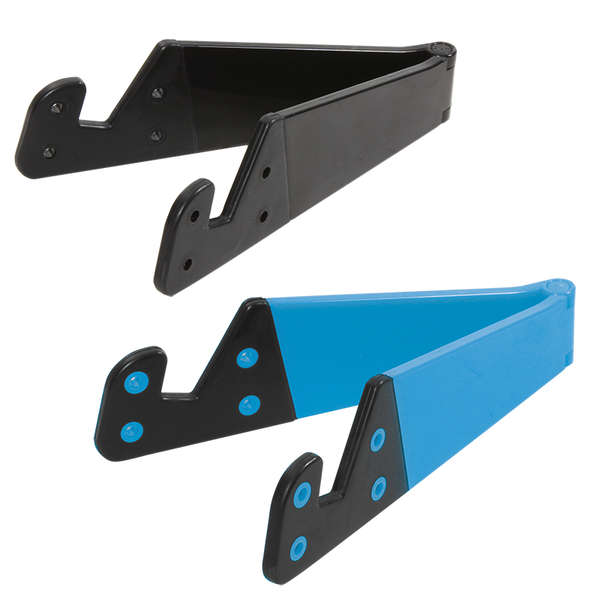 Naar omschrijving van AA0039B - LogiLink foldable smartphone and tablet stand, zwart / blauw