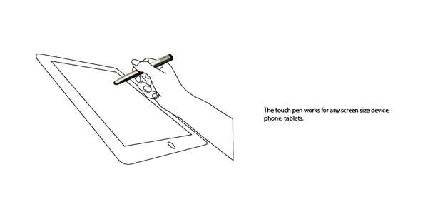 Naar omschrijving van AA0046 - Touch Pen with Bluetooth handsfree
