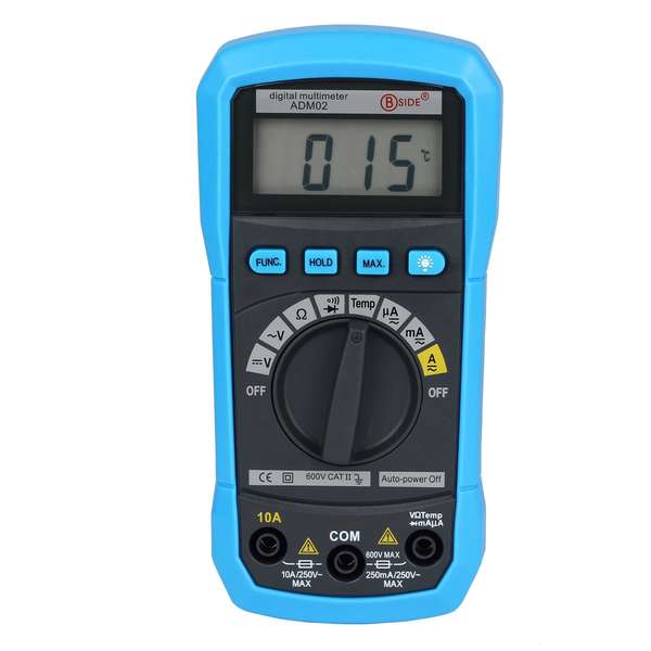 Naar omschrijving van ADM02 - BSIDE ADM02 Digital Multi Meter with temperature sensor and autorange