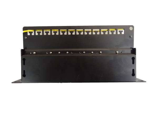 Naar omschrijving van AST10-PKU-12DA - 10 inch Patch paneel met 12 poorten, LSA, Cat6A FTP