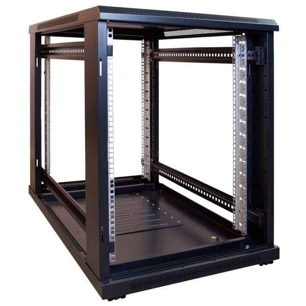 Naar omschrijving van AST19-6015PP - 15U, 19Inch serverkast, geperforeerde deuren (BxDxH) 600x1000x769mm