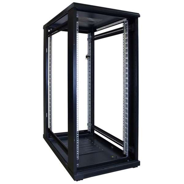 Naar omschrijving van AST19-6027PP - 27U, 19Inch serverkast, geperforeerde deuren (BxDxH) 600x1000x1316mm