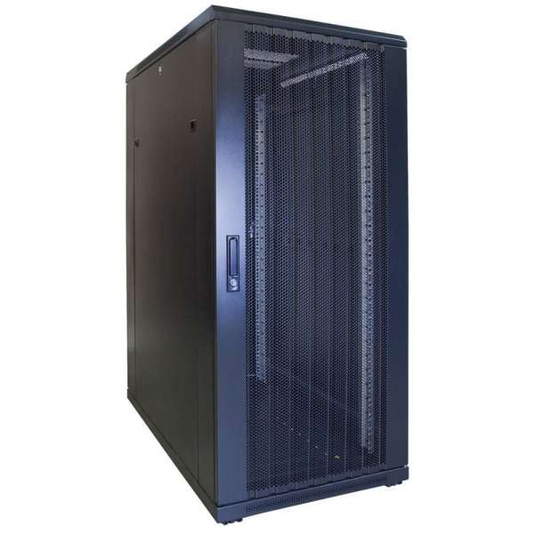 Naar omschrijving van AST19-6027PP - 27U, 19Inch serverkast, geperforeerde deuren (BxDxH) 600x1000x1316mm
