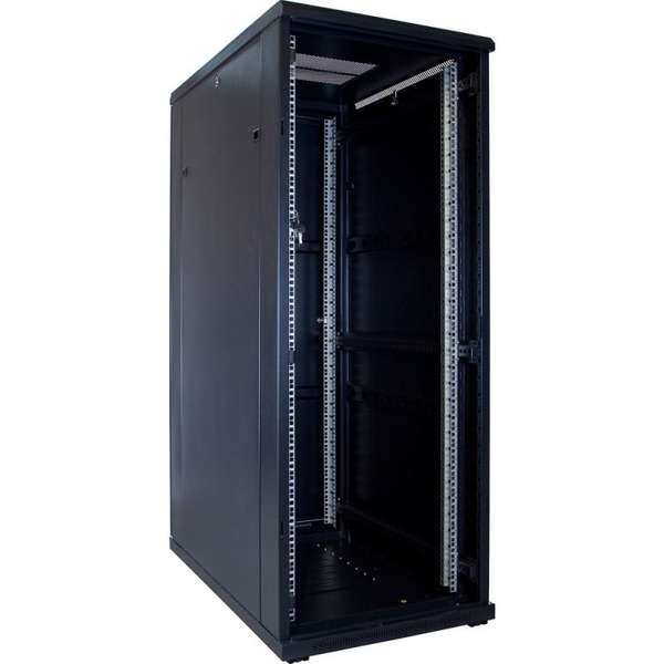 Naar omschrijving van AST19-6032 - 32U, 19Inch serverkast, glazen deur (BxDxH) 600x1000x1538mm