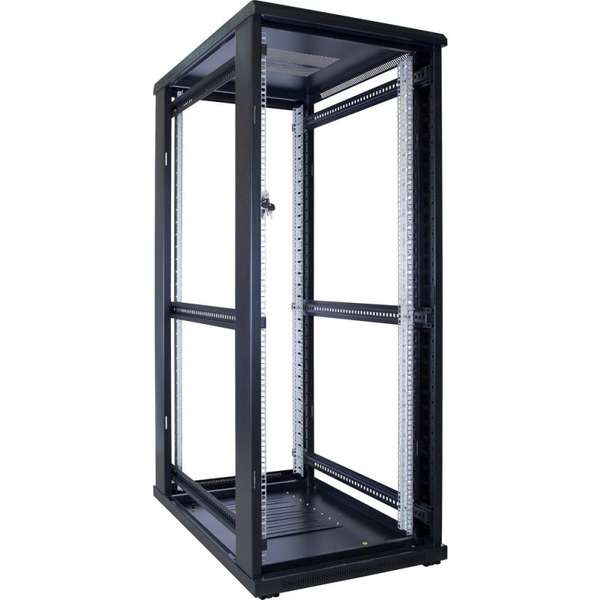 Naar omschrijving van AST19-6032 - 32U, 19Inch serverkast, glazen deur (BxDxH) 600x1000x1538mm