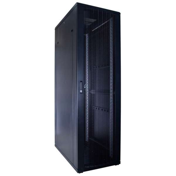 Naar omschrijving van AST19-6042PP - 42U, 19Inch serverkast, geperforeerde deuren (BxDxH) 600x1000x1983mm