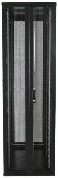 Naar omschrijving van AST19-6242PD - 42U, 19Inch serverkast, geperforeerde dubbele deuren (BxDxH) 600x1200x1983mm