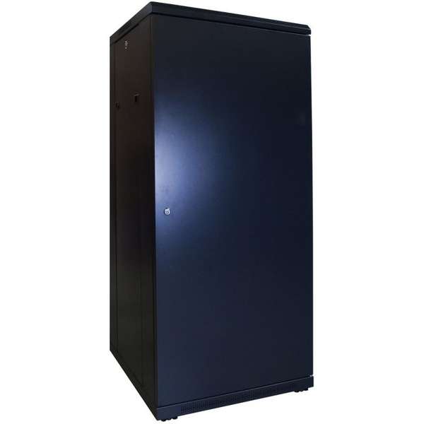 Naar omschrijving van AST19-6627 - 27U, 19Inch serverkast, glazen deur (BxDxH) 600x600x1316mm