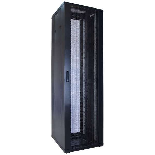 Naar omschrijving van AST19-6642PP - 42U, 19Inch serverkast, geperforeerde deuren (BxDxH) 600x600x1983mm