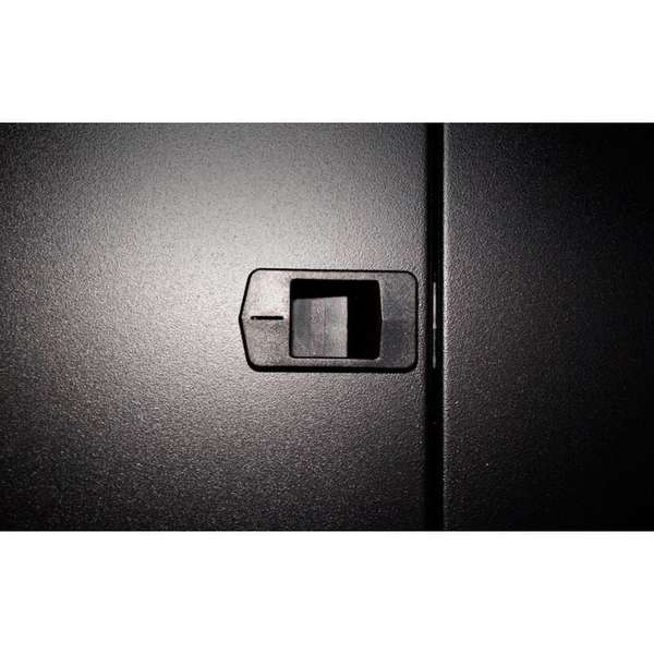 Naar omschrijving van AST19-6822 - 22U, 19Inch serverkast, glazen deur (BxDxH) 600x800x1094mm