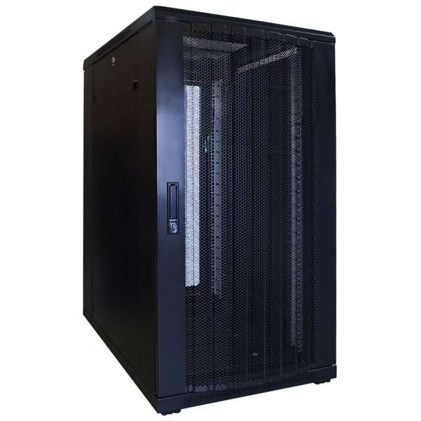 Naar omschrijving van AST19-6822PP - 22U, 19Inch serverkast, geperforeerde deuren (BxDxH) 600x800x1094mm