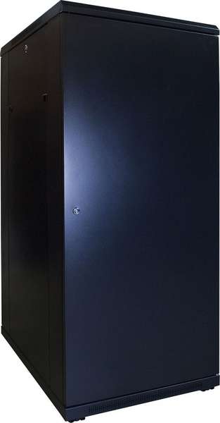 Naar omschrijving van AST19-6827 - 27U, 19Inch serverkast, glazen deur (BxDxH) 600x800x1316mm