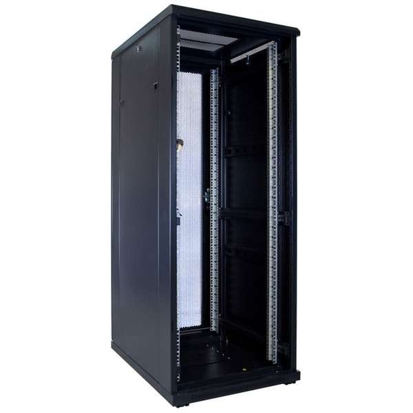 Naar omschrijving van AST19-6832PP - 32U, 19Inch serverkast, geperforeerde deuren (BxDxH) 600x800x1538mm
