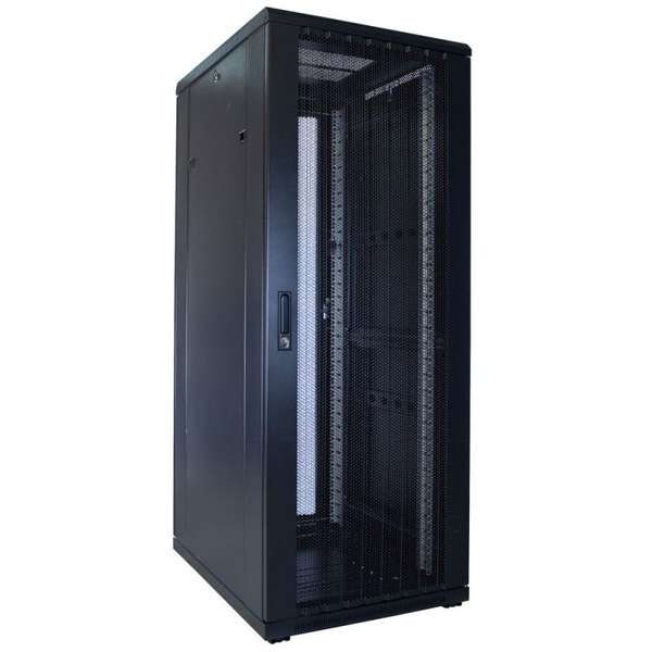 Naar omschrijving van AST19-6832PP - 32U, 19Inch serverkast, geperforeerde deuren (BxDxH) 600x800x1538mm