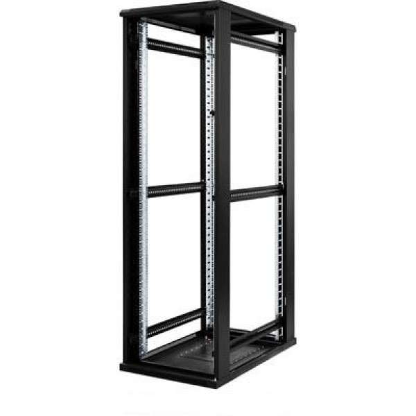 Naar omschrijving van AST19-6837 - 37U, 19Inch serverkast, glazen deur (BxDxH) 600x800x1761mm