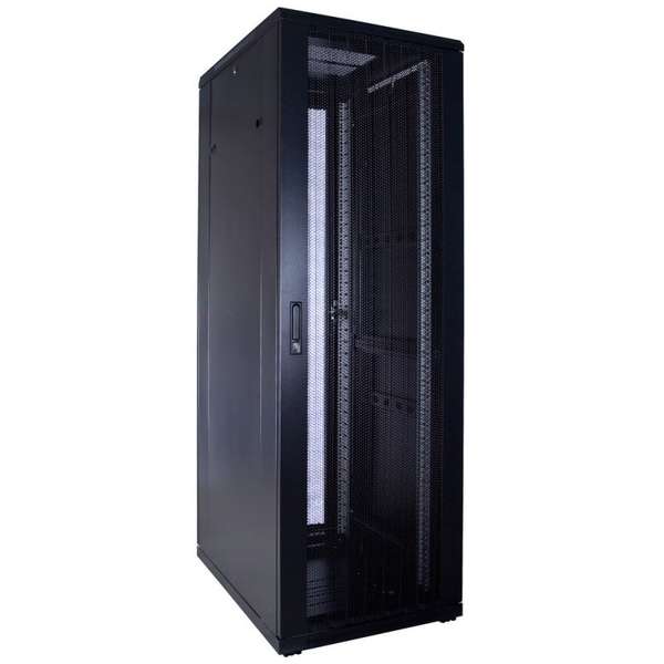 Naar omschrijving van AST19-6837PP - 37U, 19Inch serverkast, geperforeerde deuren (BxDxH) 600x800x1761mm