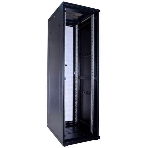 Naar omschrijving van AST19-6842PP - 42U, 19Inch serverkast, geperforeerde deuren (BxDxH) 600x800x1983mm