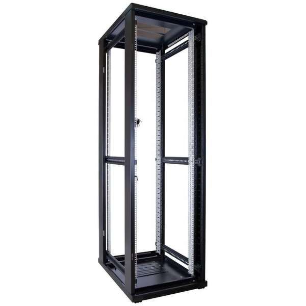 Naar omschrijving van AST19-6842PP - 42U, 19Inch serverkast, geperforeerde deuren (BxDxH) 600x800x1983mm