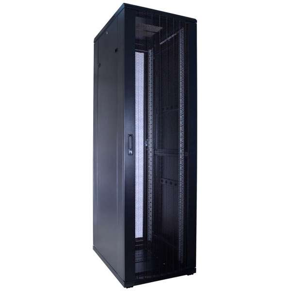 Naar omschrijving van AST19-6842PP - 42U, 19Inch serverkast, geperforeerde deuren (BxDxH) 600x800x1983mm