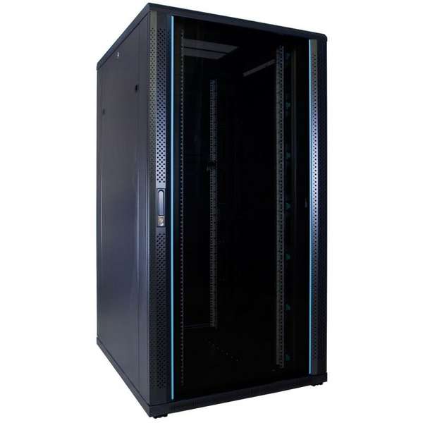 Naar omschrijving van AST19-8032 - 32U, 19Inch serverkast, glazen deur (BxDxH) 800x1000x1538mm
