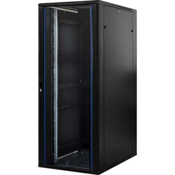 Naar omschrijving van AST19-8042F - 42U, 19Inch serverkast, glazen deur, ongemonteerd  800x1000x1983mm