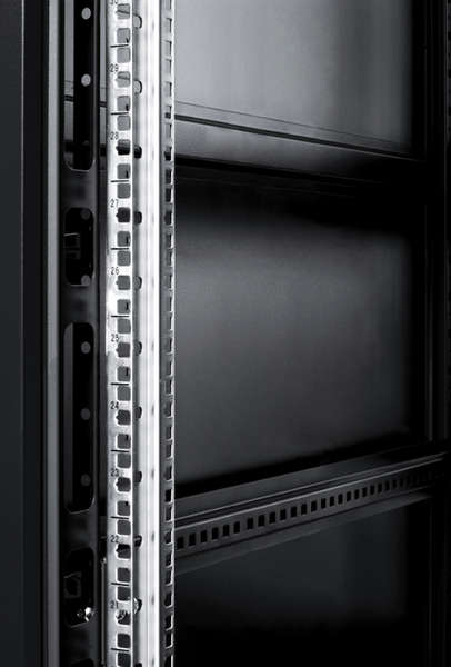 Naar omschrijving van AST19-8042GC - 19' Serverkast, 42U glazen deuren, 2 Compartimenten BxDxH 800x1000x2000mm