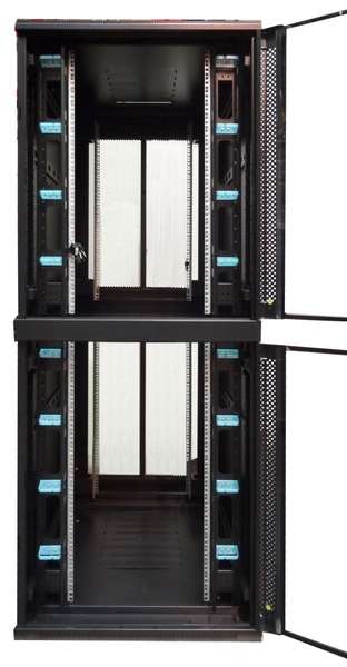 Naar omschrijving van AST19-8042GC - 19' Serverkast, 42U glazen deuren, 2 Compartimenten BxDxH 800x1000x2000mm