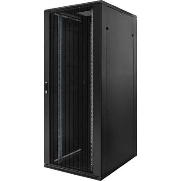 Naar omschrijving van AST19-8042PDF - 42U, 19Inch serverkast, geperforeerde deuren ongemonteerd (BxDxH) 800x1000x1983mm